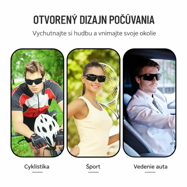 Bluetooth okuliare so stereo reproduktormi - A8 - Galéria 2 Bluetooth okuliare so stereo reproduktormi - A8 - Galéria 2