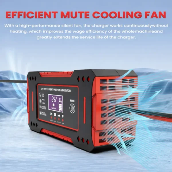 Inteligentná pulzná nabíjačka motobatérií - Galéria 2 Inteligentná pulzná nabíjačka motobatérií - Galéria 2