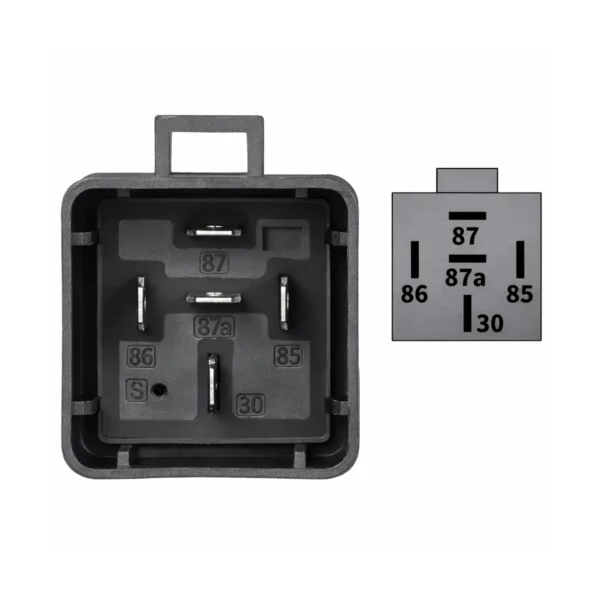 Vodotesné relé - automobilové s 12V napájaním - Detail Vodotesné relé - automobilové s 12V napájaním - Detail