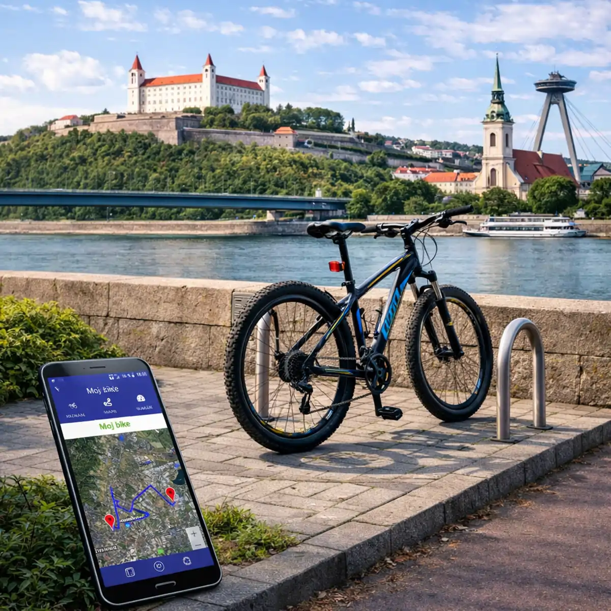 GPS lokátor na bicykel - online monitoring už od roku 1999