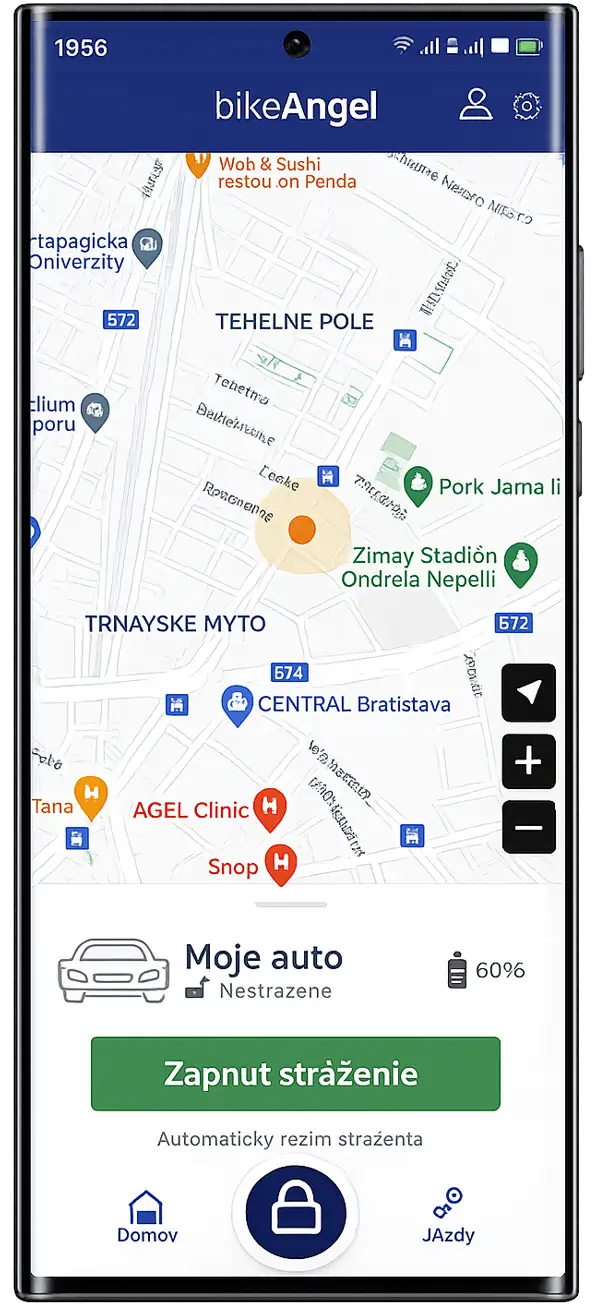 GPS lokátor do auta proti krádeži