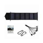 Mobilný skladací solárny panel s výkonom 20W - Galéria 01