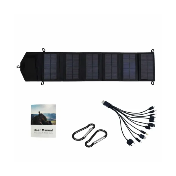 Mobilný skladací solárny panel s výkonom 20W - Galéria 01