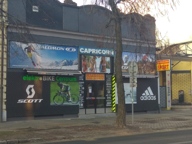 Predajca bikeAngel - Dom Športu Capricorn