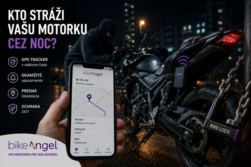 GPS na motorku