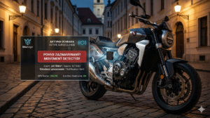 GPS na motorku