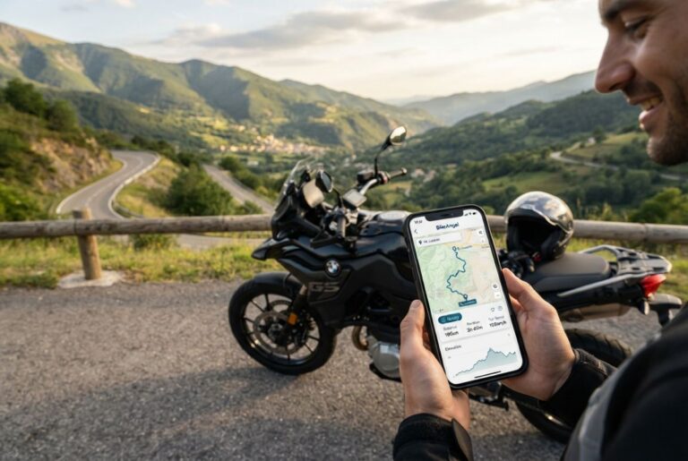 GPS lokator motorka
